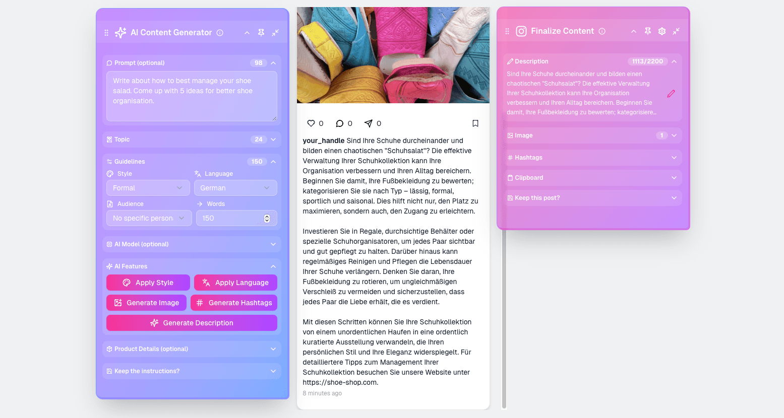 Translate your content